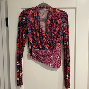 Zara Estampado top, size S